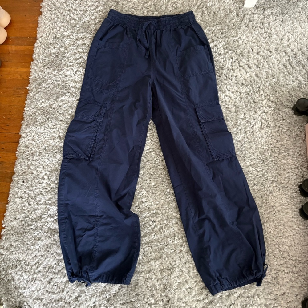 Aerie Navy Blue Cargo Pants